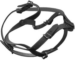 ANTAL Ham Piele Pentru Caini Cu Ornament Nr. 2 Negru 53-59cm