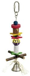 FLAMINGO Jucarie Pentru Pasari Exotice Flamingo Multicolora Cu Clopotel 32cm - petspoint