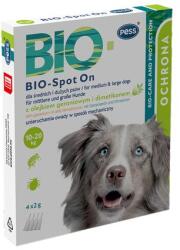 PESS Bio Pipeta Antiparazitara Spot On Cu Ulei De Geranium Si Dimethicone 4x2g Caine Talie Medie/mare 10-20 Kg