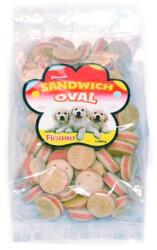 BIOTUR PET RECOMPENSE PENTRU CAINI BISCUITI PENTRU CAINI SANDWICH OVAL 400G (25/bax)/22314.4