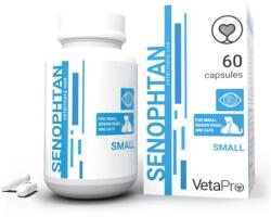 VetaPro Senophtan Small 60caps/cut Sanatate Neurologica Caini Si Pisici Seniori De Rase Mici