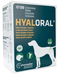 Pharmadiet Supliment Pentru Caini De Talie Mare Hyaloral 120tb