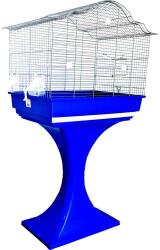 MPS COLIVIE PASARI MPS SOPHIA 1 GRI/BLEAU CU SUPORT (67cm) 51x36x120(h)cm