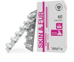 VetaPro Skin&fur 60caps/cut Sanatatea Pielii Si Blanii La Caini Si Pisici