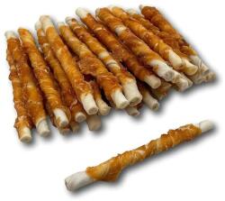 Papillon Pet Products B. V Recompense Pentru Caini Baton Alb Piele Rasucit Cu Pui 11-12cm 1kg