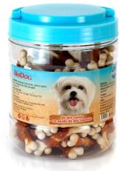 BIODOG Recompense Pentru Caini Biodog Os Din Calciu Cu Piept De Pui Rasucit 500g/ce-08h