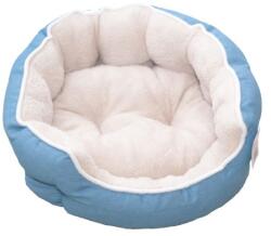 AMC Culcus Pentru Caini Si Pisici Jeans/plush Bleu-bej 68 X 59 X 22 Cm/ 9258-2002b