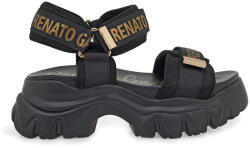Renato Garini Sandale Flatforme Damă Negre W428A2924001 (W428A2924001)