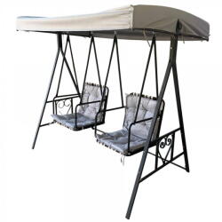 VivaTechnix Leagan de gradina cu 2 locuri, Vivatechnix VMD-1024, dimensiune 120x187x206 cm, maxim 200Kg (VMD-1024) Balansoar bebelusi