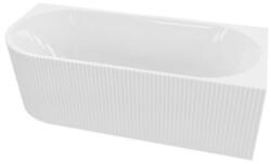 Roltechnik OKLAHOMA fényes fehér szabadonálló fali sarokkád 170x80 cm balos kivitel (5900378345084)