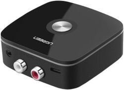 UGREEN Adaptor / receptor Bluetooth 5.1 UGREEN CM106 2x RCA, jack 3, 5mm, aptX HD, USB-C (Negru)