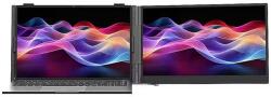 Blackview Monitor Portabil IPS LED Blackview 15.3" SCM8, Single Screen, 1920 x 1200, USB-C (Gri) (BVSCM8)