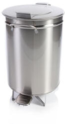 IPA 04 Lábpedálos rozsdamentes hulladék- és moslékgyűjtő 50 L (IPA04)