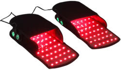 Pastsky Vörösfény- és Infravörös Fényterápiás Lábpapucs - 660 nm + 880 nm LED, 2 db (RLTHP-03)