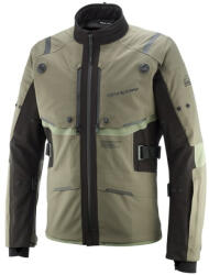  IXON M-SKEID vízálló férfi motoros kabát | KHAKI/BLACK