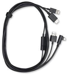 Wacom Cablu Wacom X-Shape Cable, pentru Wacom One DTC133, HDMI, USB, Alimentare (ACK44506Z)