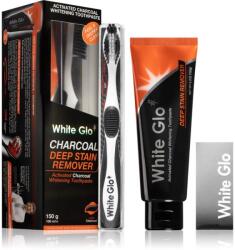 White Glo Charcoal set pentru îngrijirea dentară