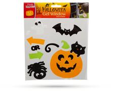 Family 55204H Zselés ablakdekor - Halloween, 4 féle (55204H)