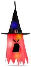 Family 56569A Halloween-i LED dekor, szellem, piros (56569A)