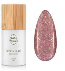 NaniNails Simly Pure unghii cu gel folosind UV / lampă cu LED culoare Rosy Bronze 5 ml