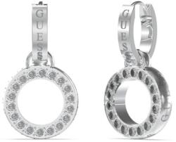 Guess Acél fülbevaló medálokkal Circle Lights JUBE03167JWRHT/U