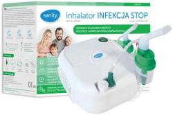 Sanity Aparat Aerosoli Sanity Stop Infectie Functionare Continua Viteza de Nebulizare Reglabila Masca pentru Bebelusi / Copii / Adulti Alb (Sanitystopinfectie)