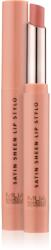 MUA Make Up Academy Satin Sheen ruj satinat culoare Super Nude 1.5 g