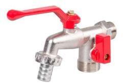  Kerti csap 1/2" kétutas (3/4" és 3/4") (7216106) (7216106)