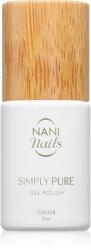 NaniNails Simly Pure unghii cu gel folosind UV / lampă cu LED culoare Canary 5 ml