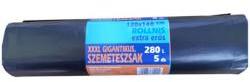  Szemeteszsák 280L (5db) (1200 x 1400 x 0, 04 mm) (3393325) (3393325)