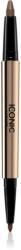 ICONIC London Smokey Eye Duo Kajal kétoldalas szemceruza árnyalat Chocolate Brown 0.85 g