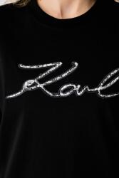 Karl Lagerfeld тениска дамска от памук (B3W17089)