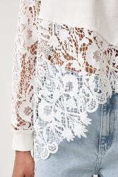 AllSaints блуза дамска от памук с еластан MALORIE LS TOP (W093JE)