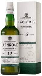 LAPHROAIG 12 éves Whisky (0, 7L 40%)