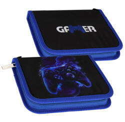 Starpak Gamer egyterű tolltartó - fekete (550995) (550995)