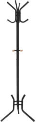 SONGMICS Álló ruhafogas fém 12 akasztóval, fekete (RCR17B) - mono-shop