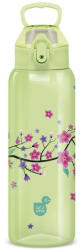  Kulacs duplafalú ARS UNA 3D műanyag BPA-mentes 700 ml Snow Flower-Green (56685480)