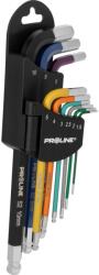 PROLINE Set Chei Negative Sferice Lungi Cr-va S2 1.5-10mm - 9p (48313) Cheie imbus