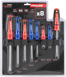PROLINE Set Surubelnite S2 Maner Soft-touch Cu Suport - 8p (10685) Surubelnita