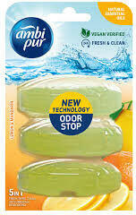Ambi Pur wc gél utántöltő 3x55 ml lemon & amp; mandarin