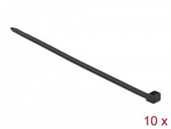 Delock Kábelkötegelő 1020 x 9 mm (H x Sz), 10 darab fekete (19725) - pepita