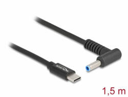 HP Delock 87971 laptop töltőkábel USB Type-C apa - HP 4, 5 x 3, 0 mm apa (87971)