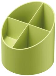 Herlitz Suport instrumente de scris cu 4 compartimente Herlitz Blue Angel, seria GREENline, Verde (50034055)
