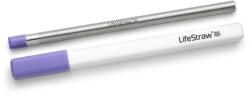 LifeStraw SIP egyrészes szűrős szívószál tartóval, bíborvörös, WW
