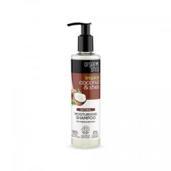 Organic Shop Natural Coconut & Shea sampon hidratant pentru păr uscat și deteriorat 280 ml