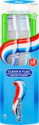 Aquafresh fogkefe 2 db Clean& amp; Flex Medium