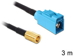 Delock SMB dugó & gt; FAKRA Z jack RG-174, 3m (88652)