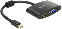 Delock 65553 mini DisplayPort apa -& gt; HDMI / VGA anya adapter