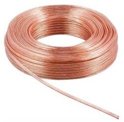 Goobay Cablu pentru difuzor, 2x2.5mmp, rola 100m, CCA transparent, Goobay-3048 (Goobay-3048)