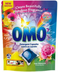 OMO mosókapszula 42db/csg (4csg/karton) color rose blossom& amp; morning dew (8886467002175)